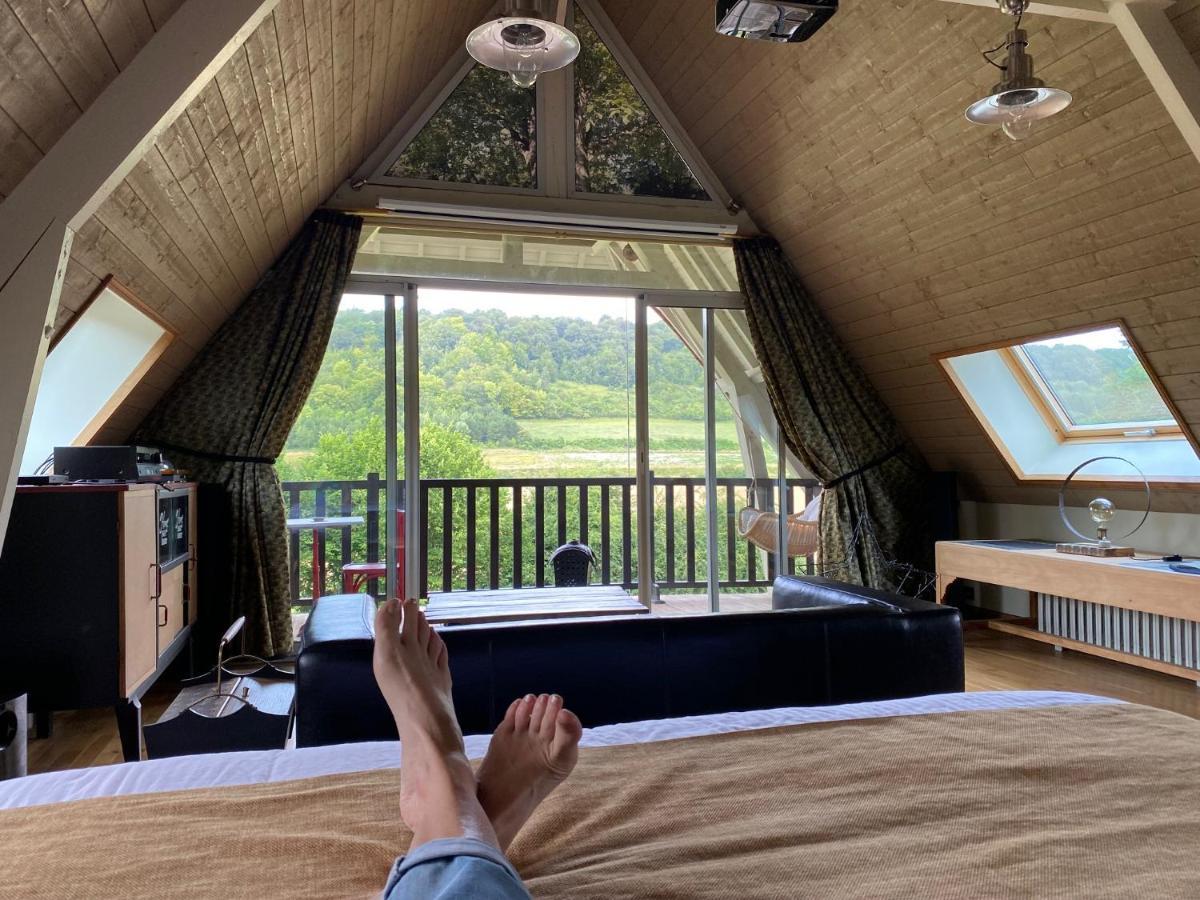 Gite Piscine Jacuzzi Privatises Clos Valentin Freulleville Exteriör bild