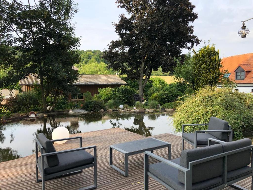 Gite Piscine Jacuzzi Privatises Clos Valentin Freulleville Exteriör bild